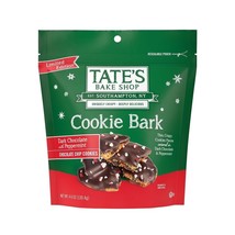 Tate&#39;s Bake Shop Cookie Bark Chocolate Chip Cookies w/ Dark Chocolate Peppermint - £10.44 GBP
