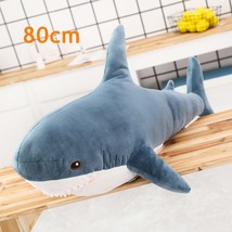 Soft Bite Shark Plush Toy Stuffed Marine Animal Doll Pillow Appease Cushion Gift - £20.13 GBP