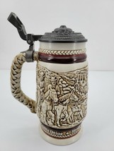 Avon Multicolor Ceramic Beer Stein Mug Handcrafted In Brazil - £19.40 GBP