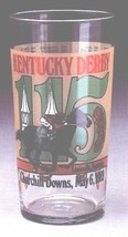 1989 - 115th Kentucky Derby Glass in MINT Condition - SUNDAY SILENCE - $12.00
