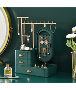 Cosmetics Storage Box High-grade Exquisite Mirror Multi-functional Deskt... - £35.60 GBP