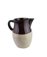 Roseville USA Pottery Pitcher Beige Brown - $24.75