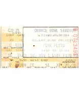 Vintage Pink Floyd Concert Ticket November 1 1987 Miami Florida - £19.35 GBP