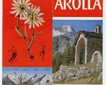Arolla Valais Switzerland Tourist Brochure &amp; 1971 Tarif Brochures - £13.93 GBP