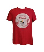 2016 Coca Cola Rio Womens Medium Red TShirt - $19.80