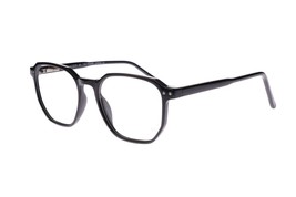 New SUCCESS SS-138 Black Geometric Shaped Eyeglasses 51/17/145 - $39.55