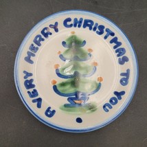 Vintage MA Hadley Pottery &quot;A Very Merry Christmas To You&quot; Trinket Candy ... - $7.91
