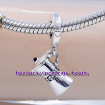 2023 Summer Release 925 Sterling Silver Moka Coffee Pot Dangle Charm With Enamel - £14.05 GBP