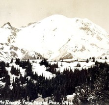 RPPC Mount Rainier Grom Yakima Park Ellis 1920s Washington Pacific NW PC... - $562.94 MXN