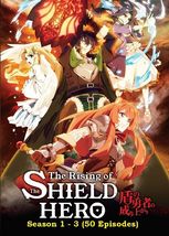 DVD Anime The Rising Of The Shield Hero Season 1-3 Vol.1-50 End English Dubbed  - £44.34 GBP