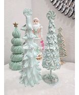 2 CHRISTMAS Cupcakes &amp; Cashmere Style Pastel Ginerbread Mint Green Ribbo... - $76.22