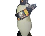 Vintage 1996 Bud Ice Inflatable Penguin 36&quot; Promotional Advertising  - £7.47 GBP