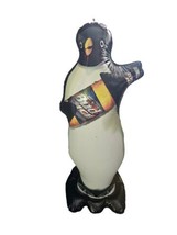 Vintage 1996 Bud Ice Inflatable Penguin 36&quot; Promotional Advertising  - £7.50 GBP