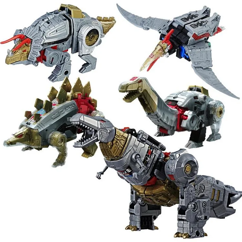 NEW Arrive G1 KO Transformation Toys 5 IN 1 Action Figure Classic Dinosaur Robot - £17.01 GBP+