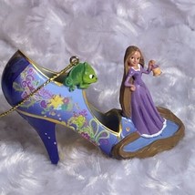 RARE Rapunzel Love Lights the Way Disney&#39;s Once Upon a Slipper Bradford Exchange - £30.07 GBP