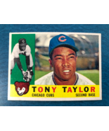1960 TOPPS BASEBALL CARD TONY TAYLOR #294 (NM) - $9.00