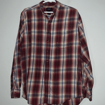 Cambridge Classics long sleeve flannel shirt size large tall - $13.72