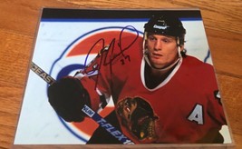 Chicago Blackhawks Signed autographed 8x10 photo JEREMY ROENICK  - £39.46 GBP