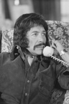 Peter Wyngarde As Jason King In Casual Shirt Holding Telephone 11x17 Mini Poster - £14.11 GBP