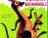 Kangaroos Jump Come to Sunday School Religious DB Postcard UNP Unused - $13.32