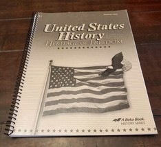 A Beka Book United States History : Heritage of Freedom Answer Key, 11th... - $9.49