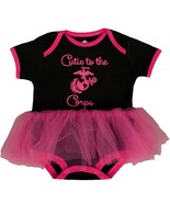Adorable Baby Girl Marine Corps Logo TuTu Bodysuit: Cutie to the Corps - £23.52 GBP