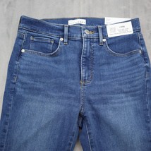 Loft Jeans Womens 29 Bright Mid Indigo Skinny Petite Mid Rise Wash Denim NWT - £23.47 GBP