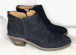 Sam Edelman Pryce Women Size 6.5 Black Suede Booties Ankle Boots Pull On... - £19.90 GBP