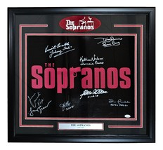 The Sopranos Multi Signed Framed 16x20 Photo Lorraine Bracco +7 Others JSA - £303.14 GBP