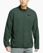 Nike Men&#39;s Training Dri-fit Woven Jacket in Galactic Jade-Small - £33.02 GBP