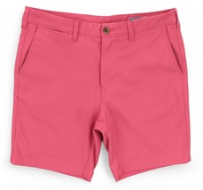 Mizzen+Main Baron Shorts Mens 30 Light Red Casual Performance Golf Chino... - £25.97 GBP