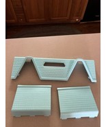 Fisher Price Loving Family Dollhouse 6364 replacement parts 3 pc Blue Ro... - $17.77