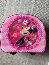 Disney Minnie kids suitcase pink with rollers - $44.55