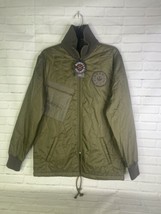 Star Wars Rebel Scum Alliance Forces Quilted Puffer Jacket Green Mens Size M - £65.01 GBP