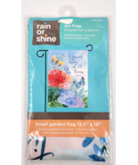 Rain Or Shine Art Flag Garden Porch 12.5in&quot; X 18in&quot; A Friends Love Butte... - £6.74 GBP