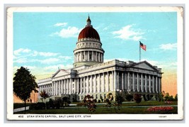 State Capitol Building Salt Lake City Utah UT WB Postcard N18 - £1.51 GBP