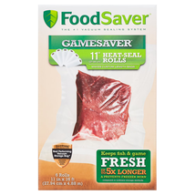 Gamesaver 11" X 16' Heat-Seal Rolls - 6 Pack - $71.69