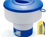 Floating Chlorine Dispenser For Pools Fits 3&quot; Tablets - Pool Chlorine Fl... - $15.99