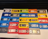 VHS coloured 25 Rare tapes job lot L@@K - $54.67