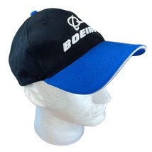 Boeing “Future Of Flight” Embroidered Black 100% Cotton Hat Cap StrapBack Adjust - £23.21 GBP