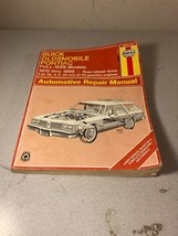 Haynes Auto Repair Manual 1970-90 Buick Oldsmobile Pontiac Full Size Models - £10.21 GBP