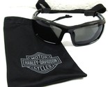 Harley-Davidson Men&#39;s HD TAT Skull Gasket Sunglasses with Strap and Case - $78.21