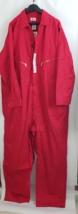 Walls Master Made Coveralls Safety Red Long Sleeve Size 58 X-Tall 5515RD... - £46.50 GBP