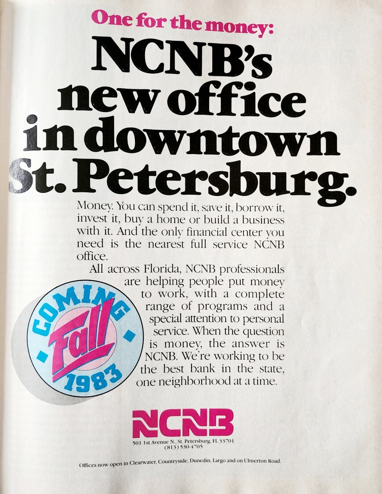 1984 Florida's Suncoast St Petersburg Vintage Travel Magazine Brochure 2 DWF18 Item image 5