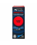 My One Perfect Fit Condoms Super Wide Length 7.5 Inches Of 10 Count  EXP... - $224.14 MXN