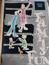 Music For Family Fun Hammond Chord Organ Sheet Music Book 1955 - £7.82 GBP