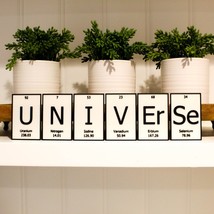 UNiVErSe | Periodic Table of Elements Wall, Desk or Shelf Sign - £9.50 GBP