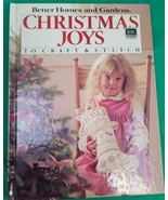 Better Homes &amp; Gardens Christmas Joys to Craft and Stitch Hardback Book ... - $8.90