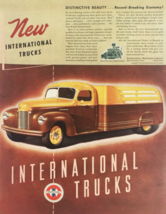 1941 International Harvester Company Truck Vintage Print Ad - £11.10 GBP