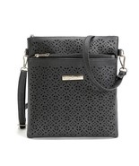 Color: BEST OF BLACK - Blossomita Handbag With Cutout Flower Design - €26,73 EUR